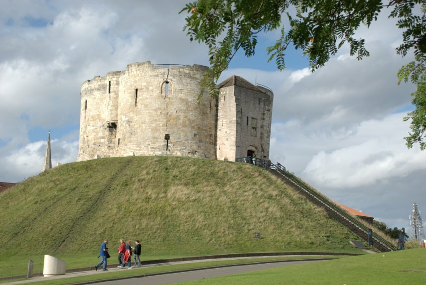 Clifford's Tower, York, Yorkshire, England, Great Britain