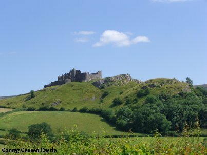 County of Carmarthenshire with scenes, views, pictures, photographs, landscapes, locations and places of interest.