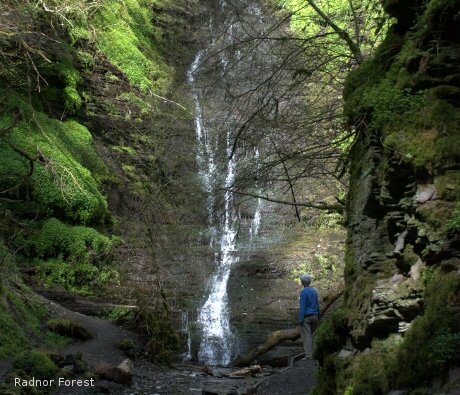 County of Radnorshire with scenes, views, pictures, photographs, landscapes, locations and places of interest.