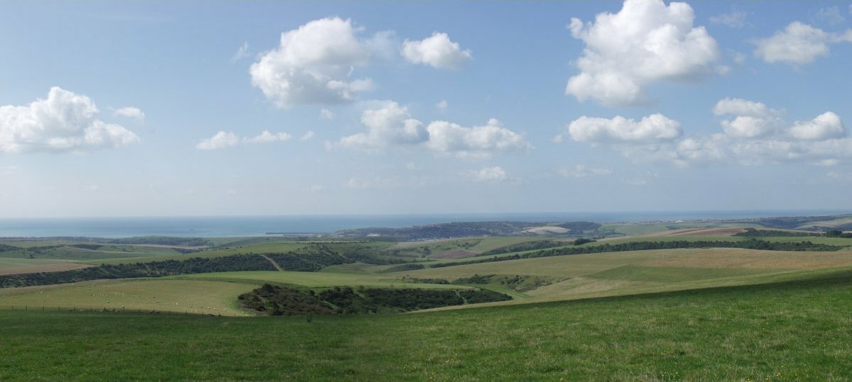 Firle Beacon, South Downs, Sussex, England