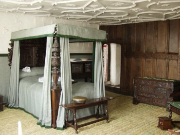 View of Plas Mawr, a Tudor town house, Conwy, Caernarvonshire (Gwynedd), North Wales