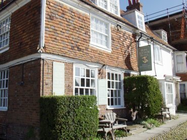 Photograph of the Hope Anchor Hotel, Rye, Sussex, England