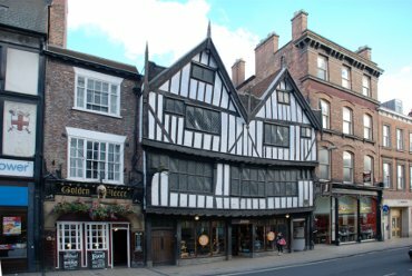 Photograph of timber-framed building, York, North Yorkshire, Great Britain