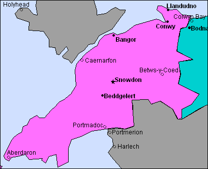 County of Caernarfonshire, part of the administrative area of Gwynedd, with scenes, views, pictures, photographs, landscapes, locations and places of interest.