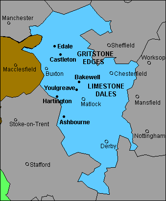 County of Derbyshire with scenes, views, pictures, photographs, landscapes, locations and places of interest.