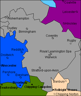 County of Warwickshire scenes, views, pictures, photographs, landscapes, locations, attractions and places of interest.